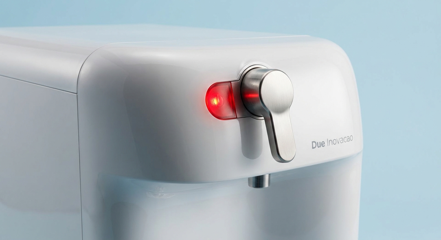 Purificador Due Inovação com LED vermelho e alavanca